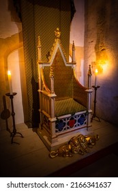 Royal Throne In Tower Of London. 18.11.2019