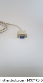 RS 232 Serial Cable Ready To Connect