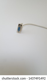 RS 232 Serial Cable Ready To Connect