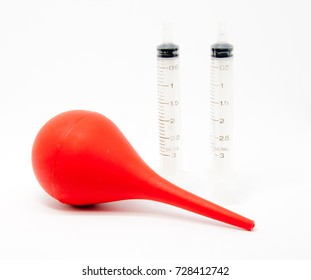 rubber bulb syringe for nose