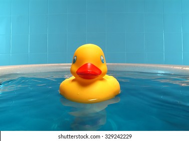 Rubber Duck In The Bathtub