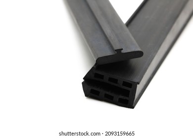 Rubber Epdm Profile Bundle, On White Background