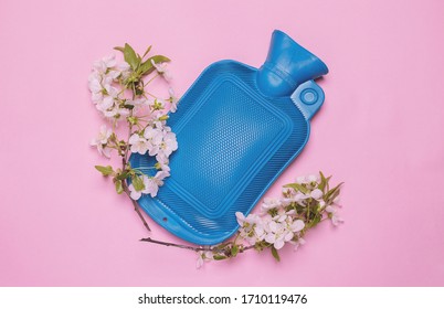 Rubber Heating Pad With Flowers 