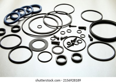 Rubber O-ring. Rubber Sealing Rings For Joint Seals.