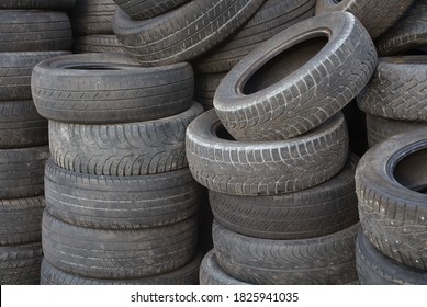 Rubber Recycling Car Tire Old Wheels Stock Photo 1825941035 | Shutterstock