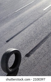 Rubber traces