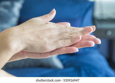 Rubbing Hands