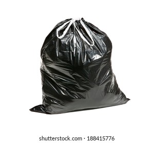 Garbage Bag Studio Photography Black Plastic Stock Photo 188211341 ...