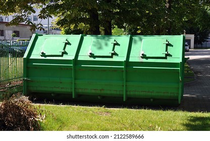 Rubble Container On Hook Lift