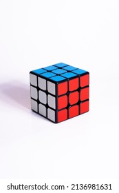 rubik cube 3x3 not solving - Shutterstock ID 2136981631