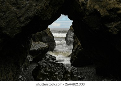 Ruby Beach, located in Olympic National Park in Washington