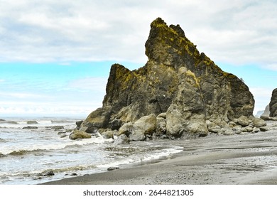 Ruby Beach, located in Olympic National Park in Washington