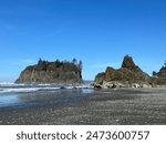 Ruby Beach, Olympic Nation Forest, Washington State