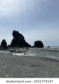 Ruby Beach Rock Beach Washington 