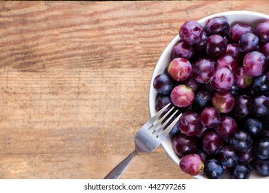 Ruby grape and benitaka grape