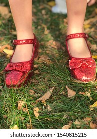 Ruby Red Shoes. There Is “no Place Like Home.” Halloween 2018.