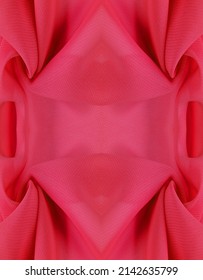 Ruby Red Silk Fabric, Seamless Texture. Silk Satin Is A Beautiful And Regal Fabric. It Has A Duller Sheen Than Regular Satin. Elegant For Your Special Projects.