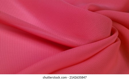 Ruby Red Silk Fabric, Seamless Texture. Silk Satin Is A Beautiful And Regal Fabric. It Has A Duller Sheen Than Regular Satin. Elegant For Your Special Projects.