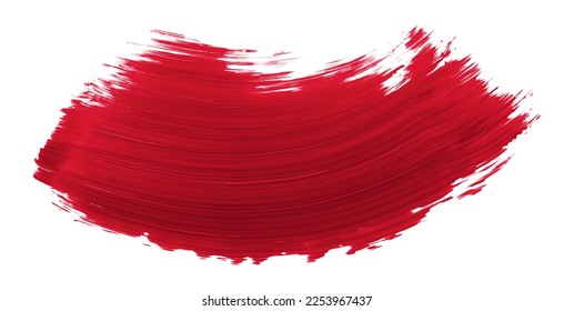 Ruddy brush isolated on white background, red brush Scarlet Sage. - Shutterstock ID 2253967437