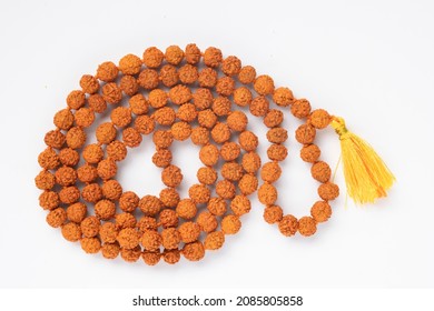 Rudraksha Japa Mala Bracelet, Authentic Indian 108 Beads. Effective In Controlling Stress.