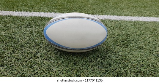 Rugby Ball Grass