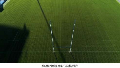 Rugby Field And Stadium