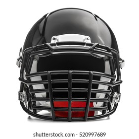 Rugby Helmet On White Background