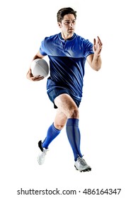 Rugby Player Man Isolated 