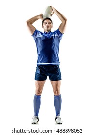 Rugby Player Man Isolated 