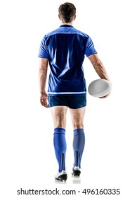 Rugby Player Man Isolated 