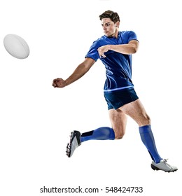 Rugby Player Man Isolated 