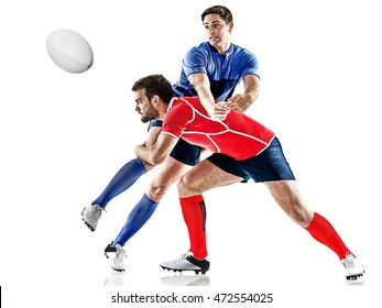 Rugby Player Men Isolated 