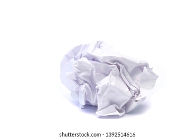 Rugged Paper Ball Trash Garbage Recycle Stock Photo 1392514616 ...