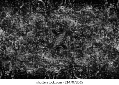 Rugged surface of dark tree bark for texture background