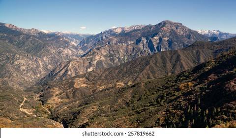 The Rugged Terrain Of East Central California