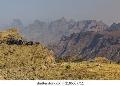 Rugged Terrain Of Simien Mountains, Ethiopia