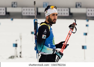 Ruhpolding, Germany - January 19th 2019: Martin Fourcade Before Relay Race In IBU World Cup.