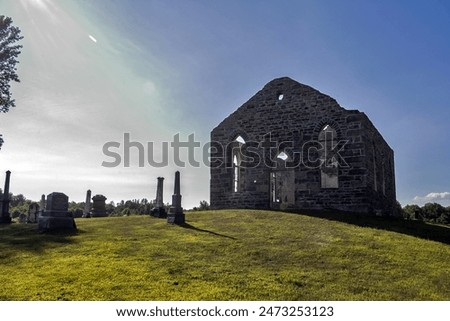 Ruin of the the rivière-La Guerre