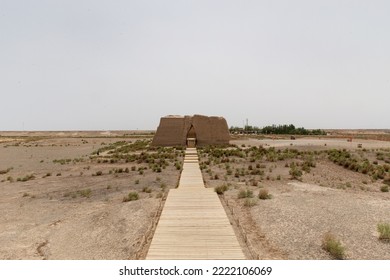 Ruin Of Han Dynasty Yumen Pass Castle