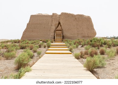 Ruin Of Han Dynasty Yumen Pass Castle