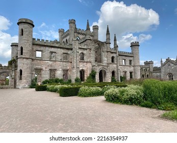 Ruin Of Lowther Castle In Cumbria, England