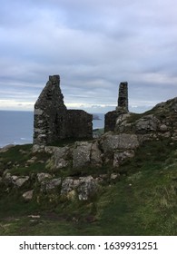 Ruin On North Berwick Law Hill, Scotland