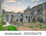 Ruin of Villers Abbey former Cistercian abbey located in Belgium