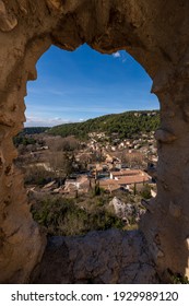 Ruined Castle Of Fontaine De Vaucluse