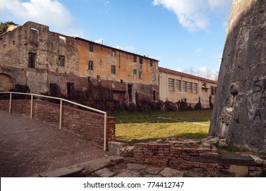 ruined houses, in the city periphery - Shutterstock ID 774412747