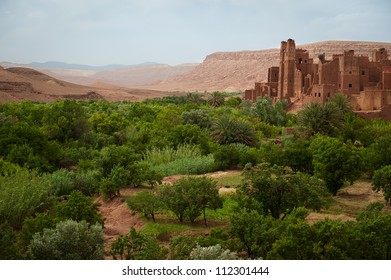 The Ruined Kasbah Tamdaght In Central Morocco