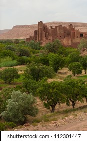 The Ruined Kasbah Tamdaght In Central Morocco