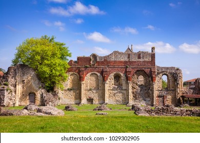 Ruined St Augustine's Abbey, the oldest Benedictine monastery in Canterbury, Kent Southern England, UK. UNESCO World Heritage Site