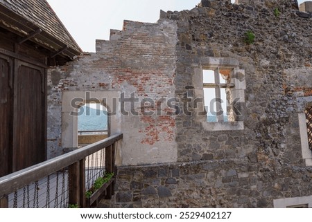 Similar – Image, Stock Photo Diffuse light on door frame and wall