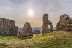 The Ruins Of The Ancient Castle Branc Ine Podbranc (Senica), Slovakia